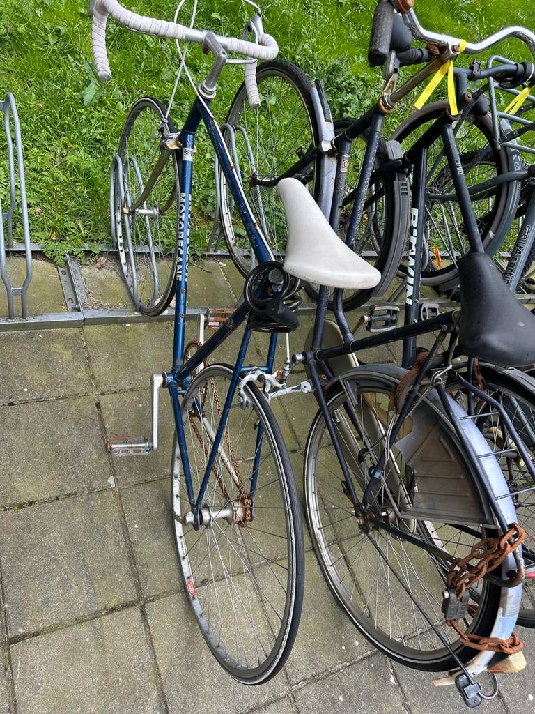 Oude Motobecane racefiets, Fietsen en Brommers, Fietsen | Racefietsen, Overige merken, 28 inch, Gebruikt, Heren