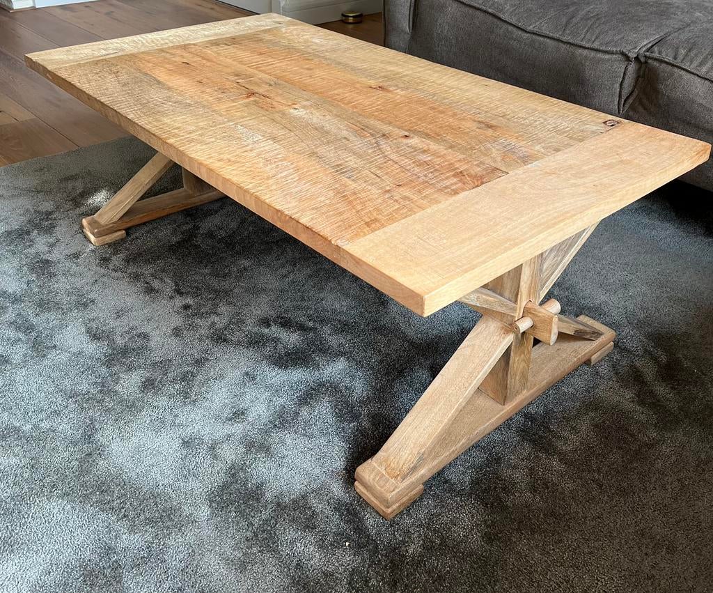 Salontafel, Huis en Inrichting, Tafels | Salontafels, Ophalen, 100 tot 150 cm, 50 tot 100 cm, Zo goed als nieuw