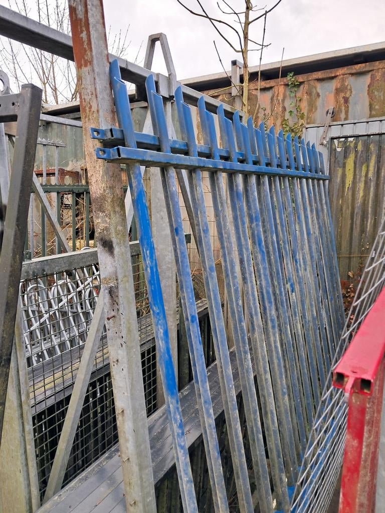 Spijlenhekwerk, Ophalen of Verzenden, Nieuw, IJzer