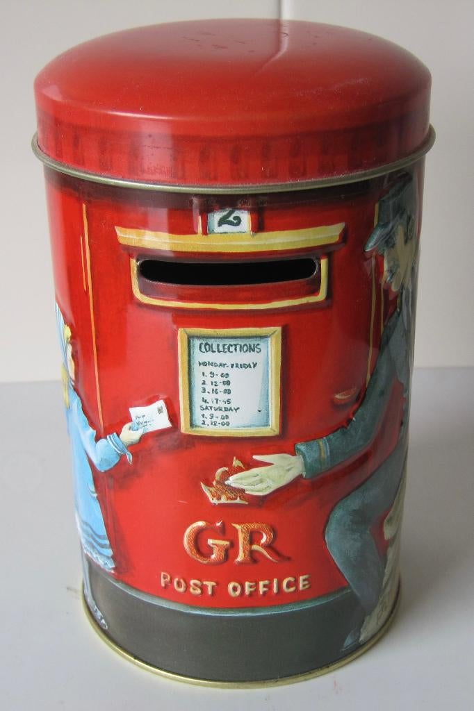 blik in de vorm van een Engelse brievenbus - Post box, Ophalen of Verzenden, Zo goed als nieuw, Overige, Overige merken