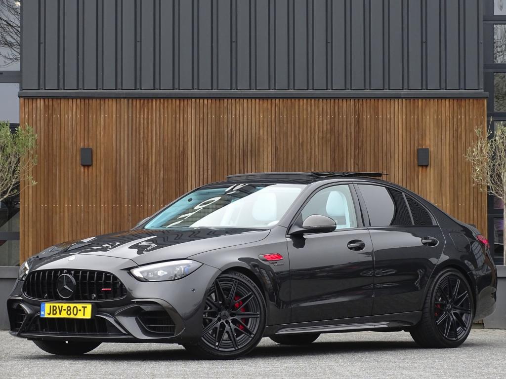 Mercedes-Benz C-Klasse AMG 63 S E Performance 680PK NE / car, Automaat, Euro 6, 2065 kg, Leder