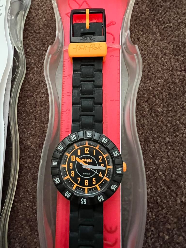 Flik flak horloge, Ophalen of Verzenden, Zo goed als nieuw, Jongen of Meisje