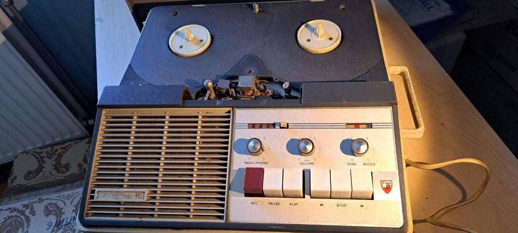 Vintage Aristona Bandrecorder - Klassieke Audio, Ophalen, Bandrecorder