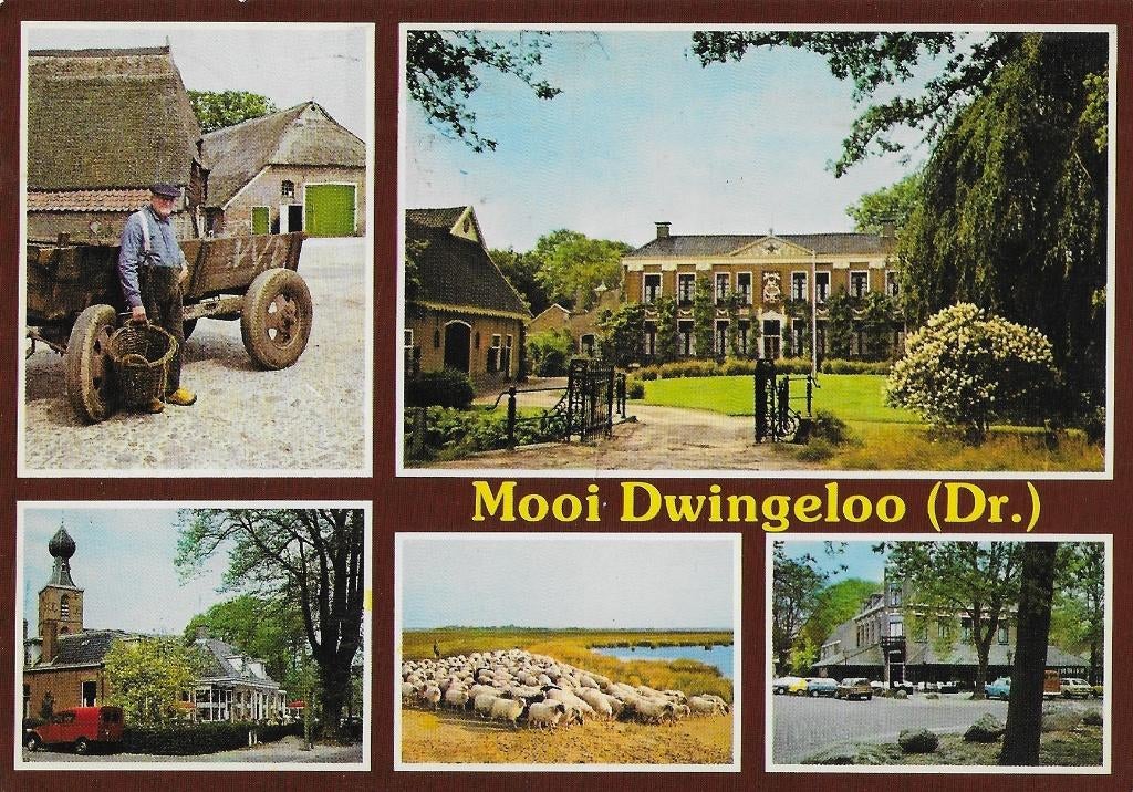 Mooi dwingeloo gelopen ansichtkaart (a155), Ophalen of Verzenden, 1980 tot heden, Gelopen