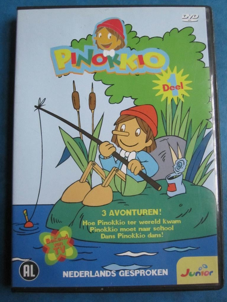 Pinokkio, Europees, Tekenfilm, Alle leeftijden, Ophalen of Verzenden