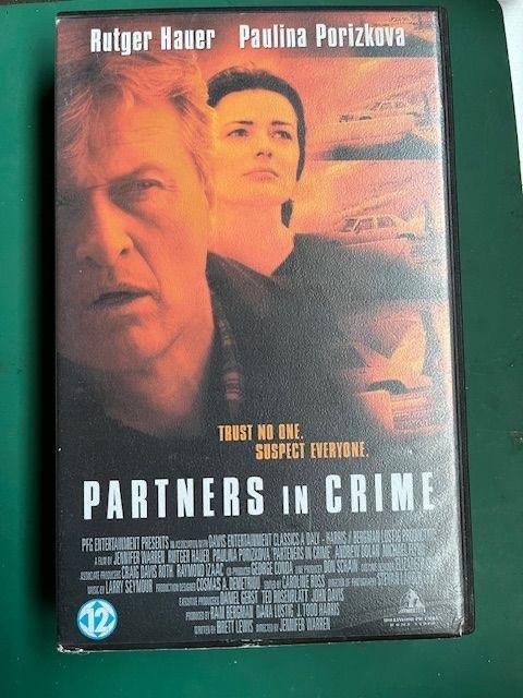VHS Ex Rental   Partners in Crime, Vanaf 16 jaar, Ophalen of Verzenden, Gebruikt, Thrillers en Misdaad