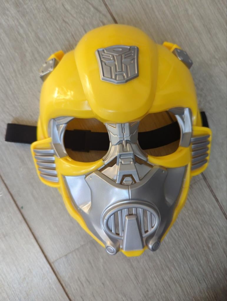 Bumblebee Masker - Transformers, Ophalen of Verzenden, Zo goed als nieuw, 104 of kleiner, Jongen of Meisje