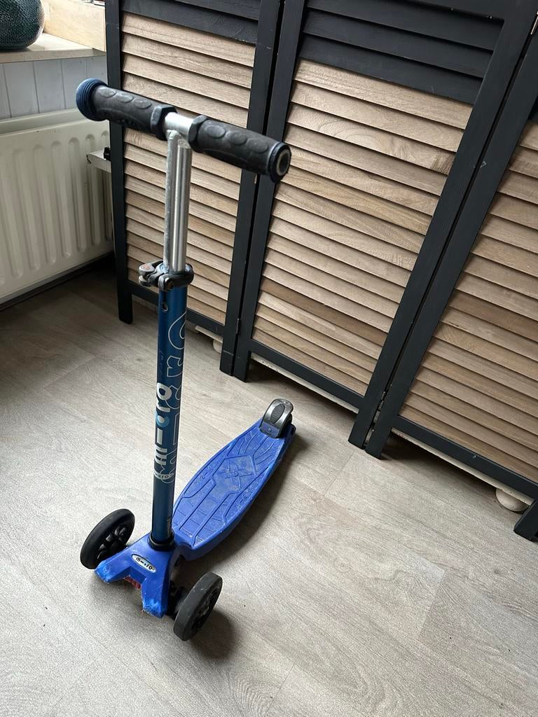 Micro step blauw - Stevige en leuke kinderstep, Fietsen en Brommers, Steps, Ophalen of Verzenden, Gebruikt, Gewone step