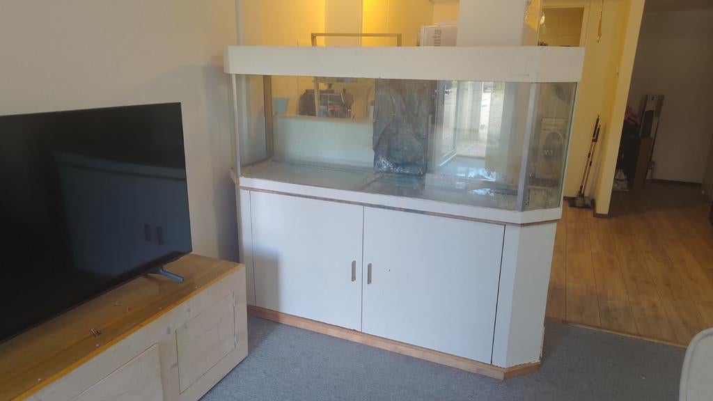 Aquarium 600 liter, Ophalen