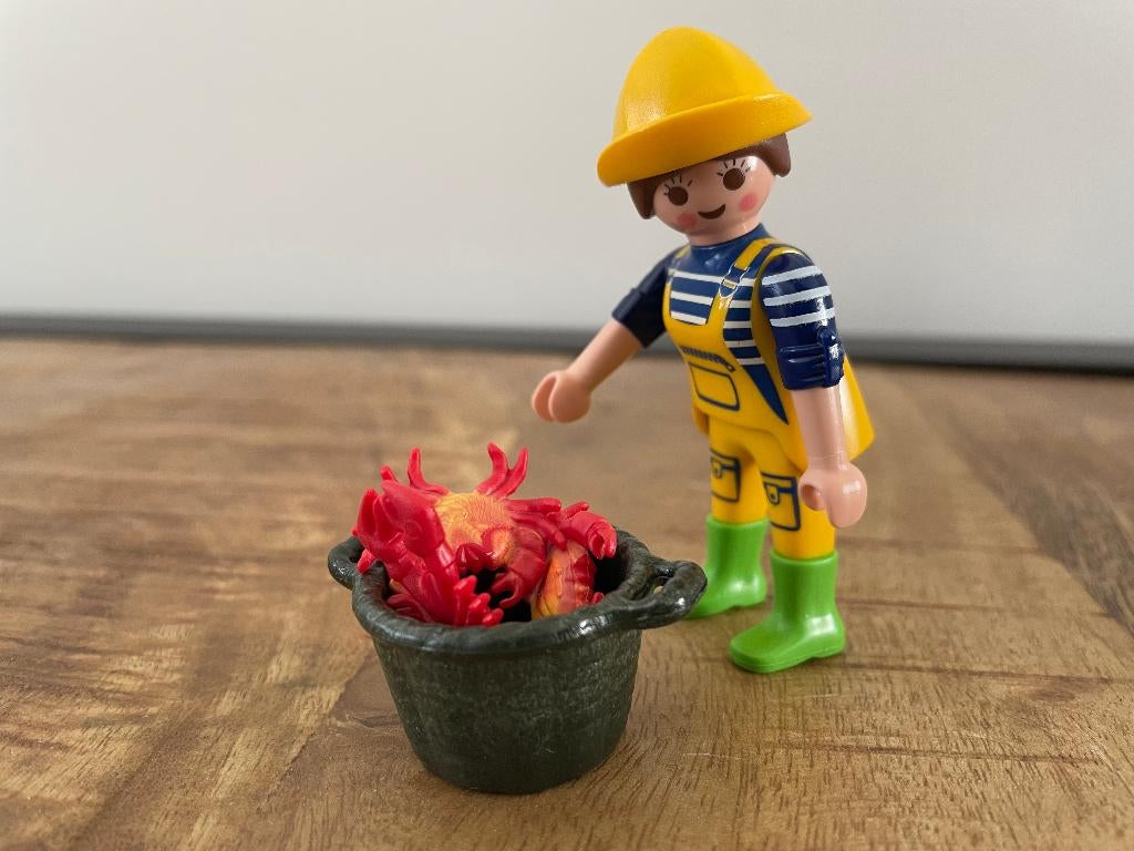 Playmobil Figures Serie 10 Visser 6841, Ophalen of Verzenden, Nieuw, Complete set