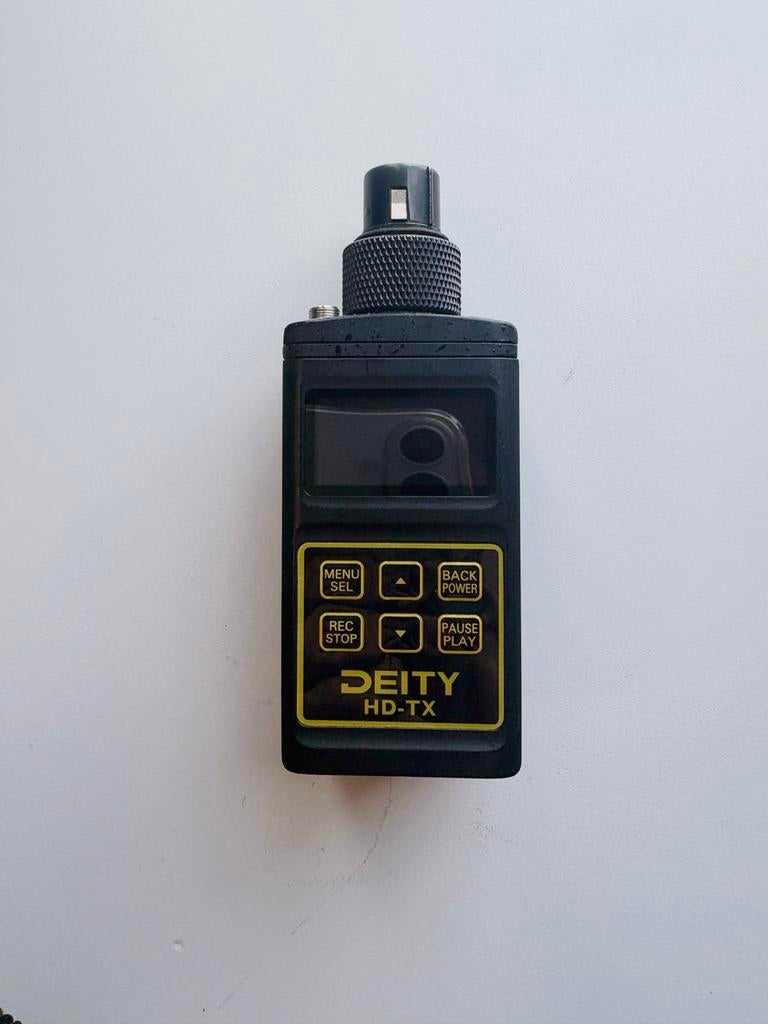 Deity HD-TX draadloze XLR recorder met fantoomvoeding, Ophalen of Verzenden, Gebruikt, Audio