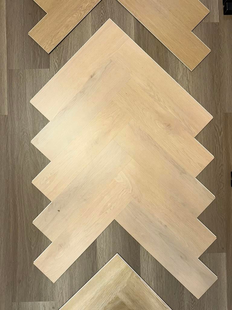 ACTIE!! PVC VISGRAAT KLIK 7.5MM OP=OP, Ophalen, Nieuw, Overige typen