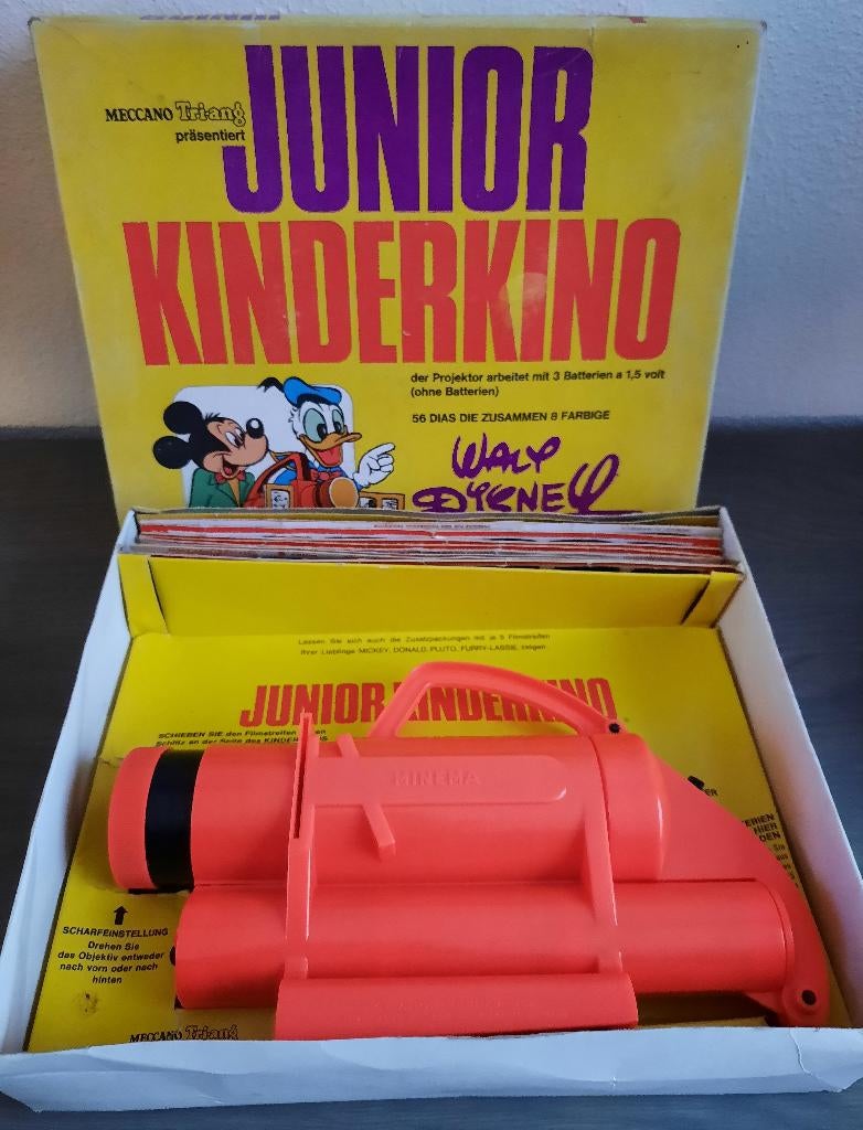 meccano tri-ang junior kinderkino - diaprojector - Disney, Audio, Tv en Foto, Diaprojectors, Gebruikt, Ophalen of Verzenden