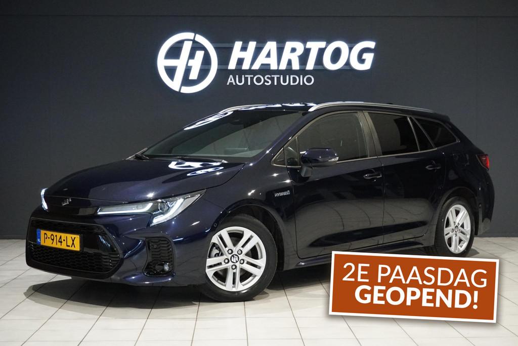 Toyota Corolla 1.8 Hybrid Style + DODEHOEK / STUURVERWARMING, Gebruikt, 4 cilinders, Blauw, Corolla