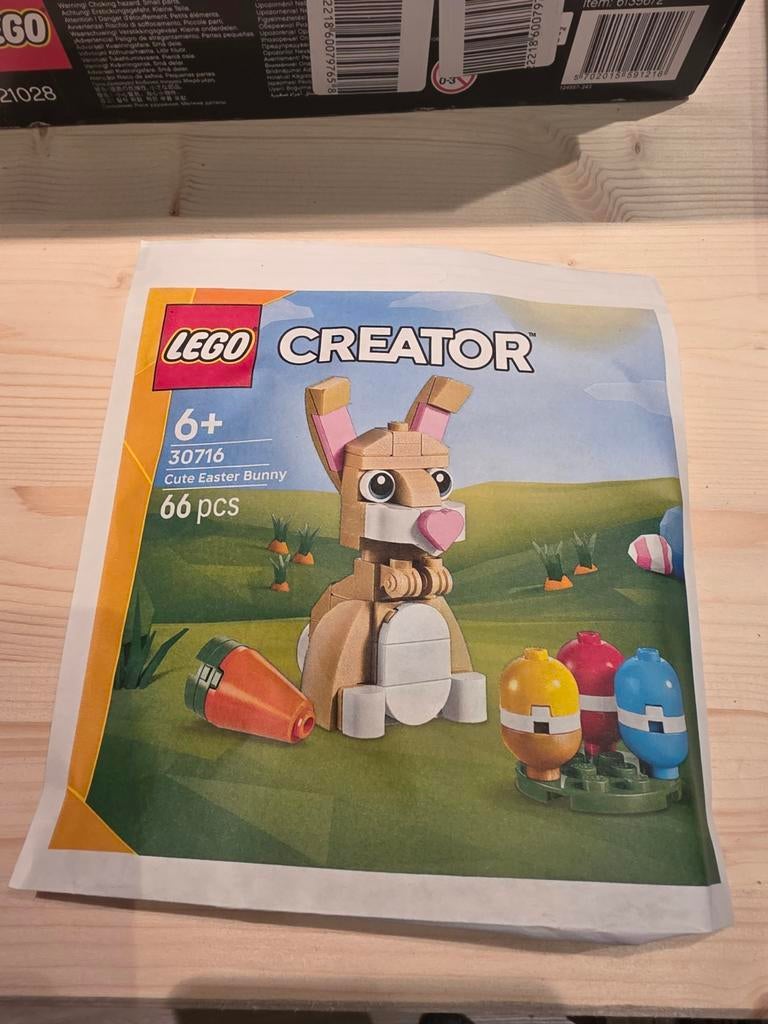 Lego Creator 30716 Schattige Paashaas - Nieuw in zakje, Lego, Nieuw, Ophalen of Verzenden, Ongeopend/sealed