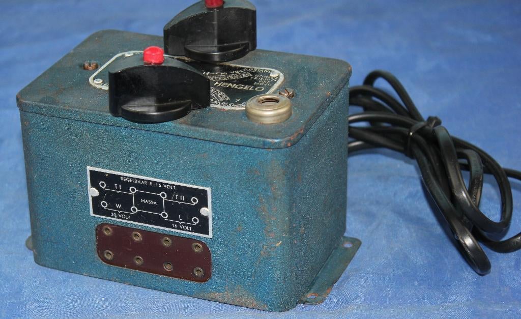 Temsi dubbele regelbare AC transformator 80 Watt., Overige merken, Gebruikt, Verzenden, Analoog