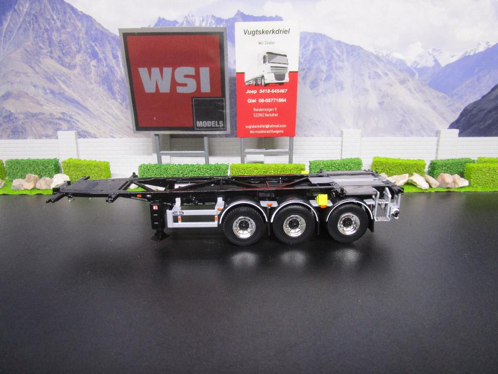 Wsi White Line 03-1148, Swapbody Tank Container Chassis 3as, Ophalen, Nieuw, Bus of Vrachtwagen, Wsi