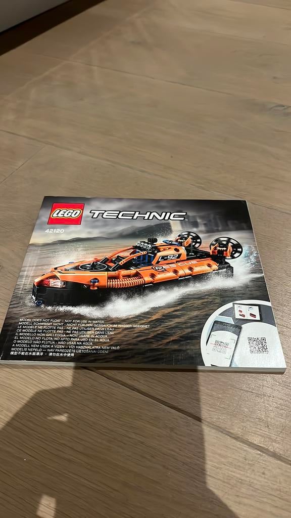 Lego boot set nummer 42120, Kinderen en Baby's, Speelgoed | Duplo en Lego, Lego, Ophalen of Verzenden, Zo goed als nieuw, Complete set