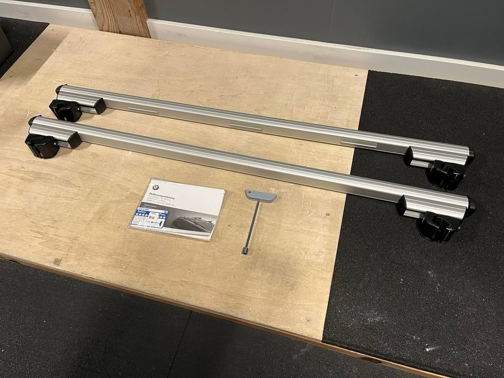 Originele BMW X5 E53 Dakdragers - Z.g.a.n., Auto diversen, Dakdragers, Ophalen of Verzenden, Zo goed als nieuw