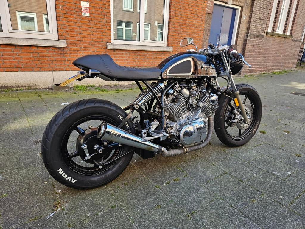 Yamaha XV750, 2 cilinders, Motorrijbewijs A, Sportuitlaat, Particulier