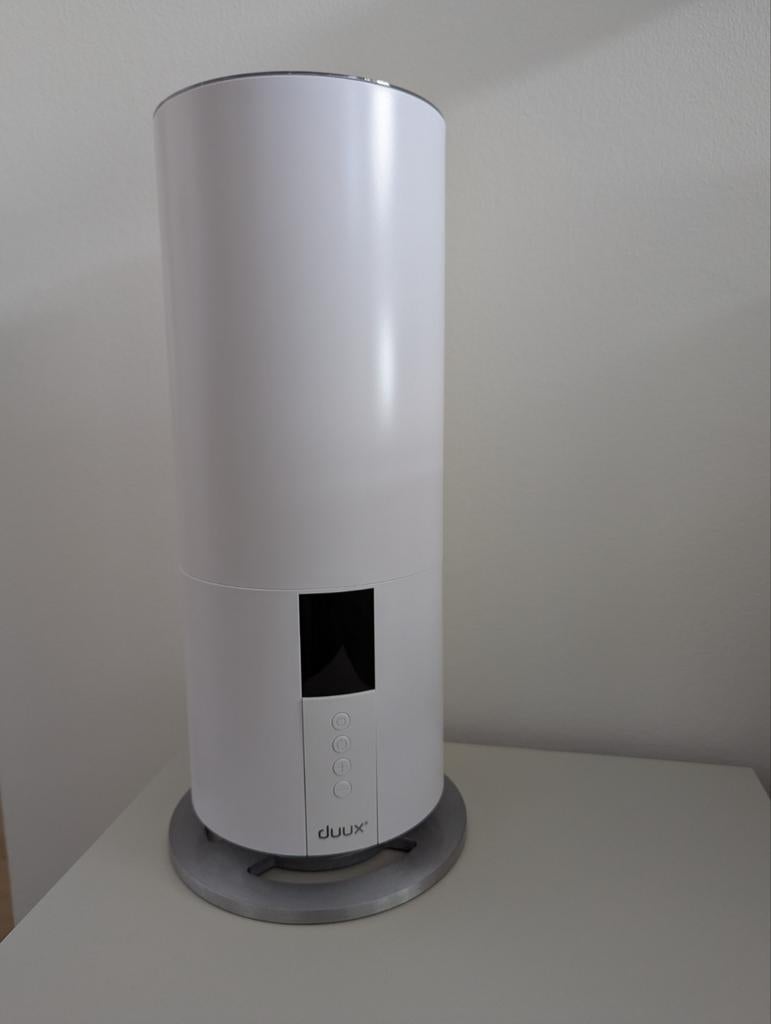 Duux Mini Beam 2 ultrasone luchtbevochtiger wit + filter, Ophalen, Zo goed als nieuw, Luchtbevochtiger