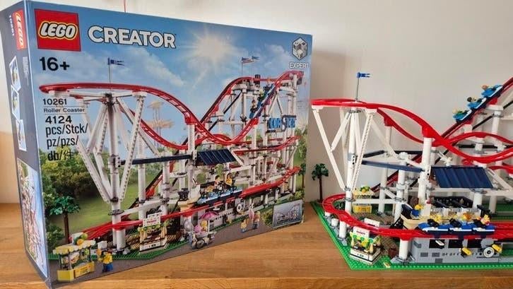 Lego creator Achtbaan 10261 compleet inclusief doos, Ophalen of Verzenden, Zo goed als nieuw