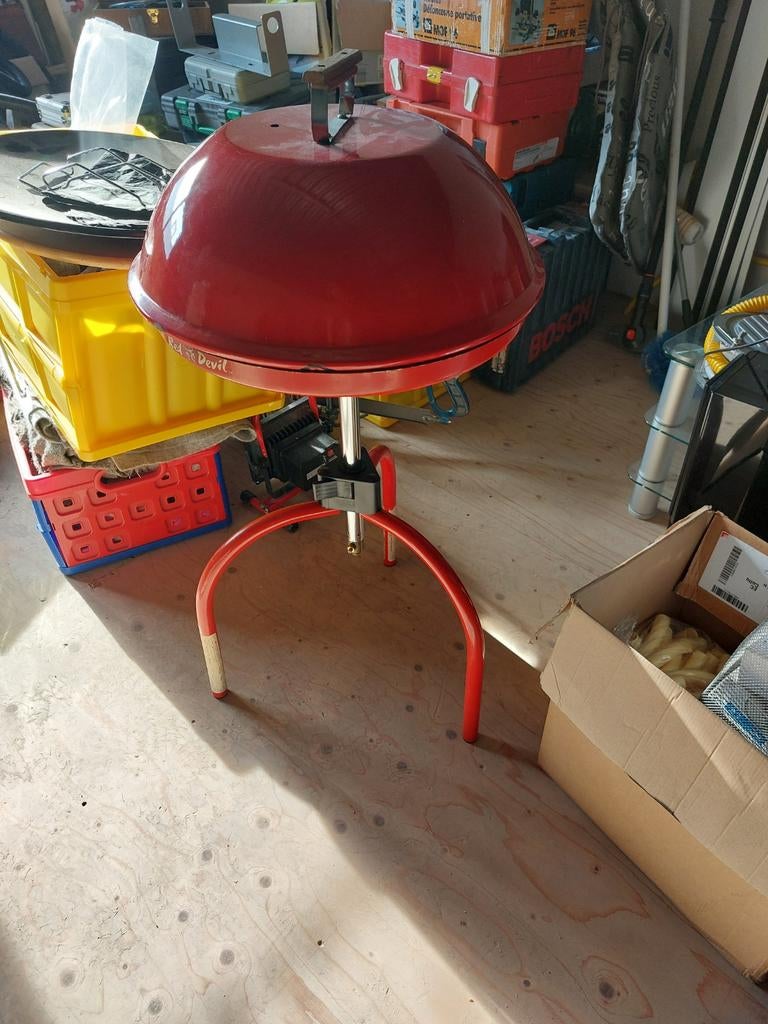 Skottelbraai Red Devil - Barbecue Grill, Tuin en Terras, Gasbarbecues, Ophalen