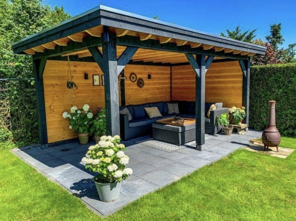 Hout Balken Tuinoverkapping, Ophalen of Verzenden, Nieuw, Overige typen