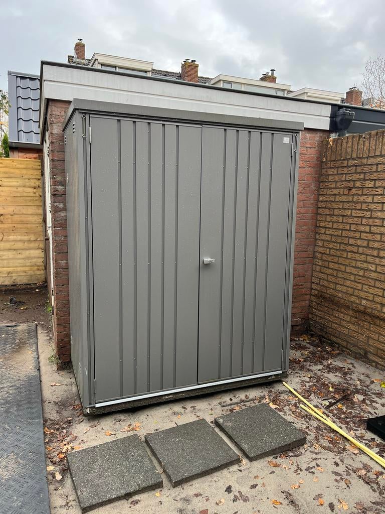 Degelijke Biohort tuinkast met bodem, Ophalen, Gebruikt, Metaal, Overige typen