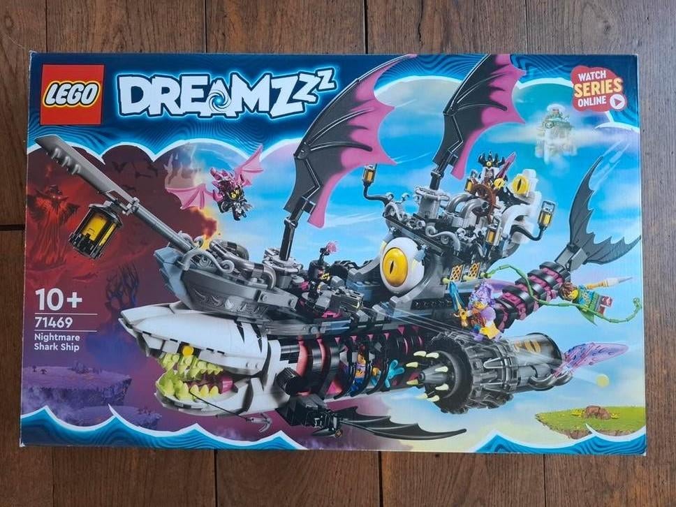 Lego Dreamzzz 71469 Nachtmerrie Haaienschip - 1x opgebouwd, Ophalen of Verzenden, Zo goed als nieuw, Complete set, Lego