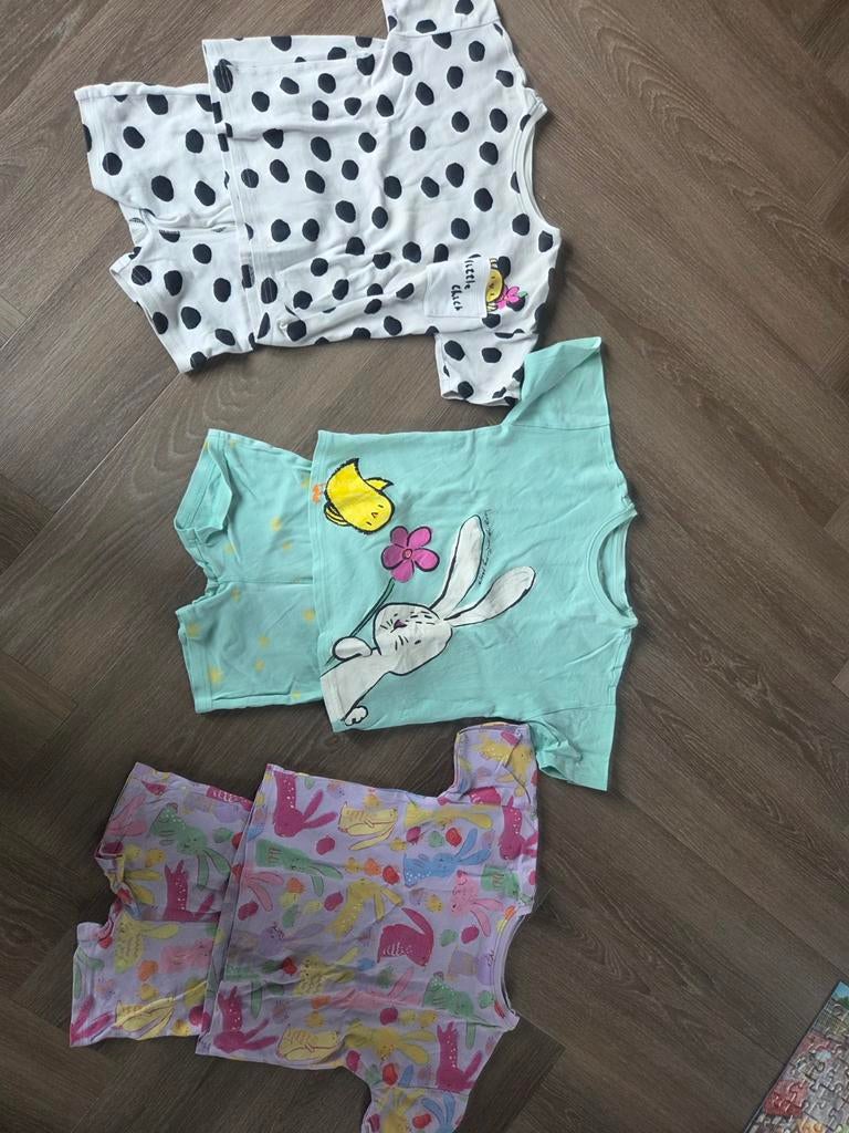 3 Leuke korte pyjama's van Next, zomerse print, maat 5-6, Ophalen of Verzenden, Gebruikt, Next, Jongen of Meisje