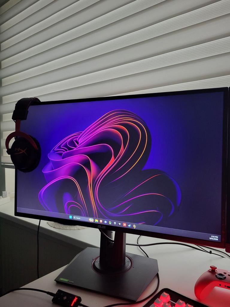 Asus TUF 27" Full HD IPS 280Hz, Computers en Software, Monitoren, IPS, Full HD, Minder dan 1 ms, Zo goed als nieuw
