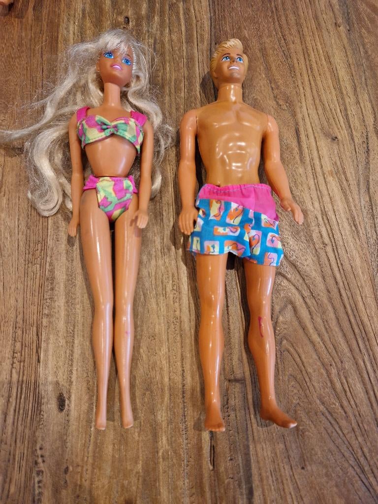 Barbiepoppen Barbie& Ken, Kinderen en Baby's, Speelgoed | Poppen, Ophalen of Verzenden, Zo goed als nieuw, Barbie