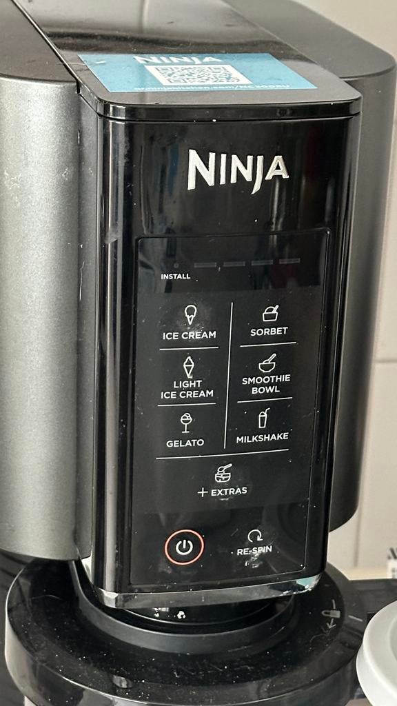 Ninja Creami IJsmachine - weinig gebruikt!, Ophalen, Zo goed als nieuw, Zelfvriezend