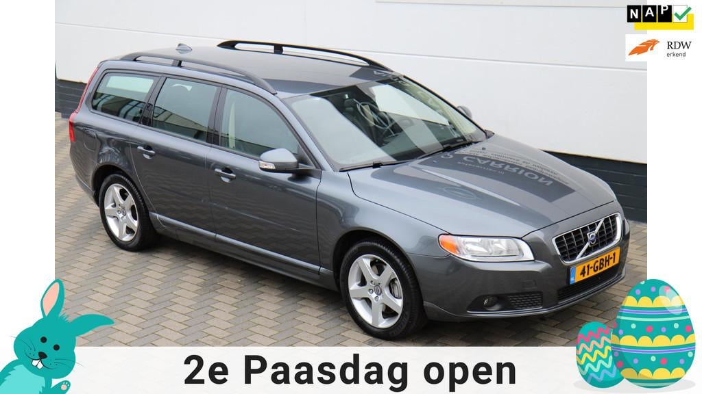 Volvo V70 2.5T 200PK 5 cilinder 1ste eigenaar NAP Youngtimer, Zwart, Handgeschakeld, 93 €/maand, Euro 4