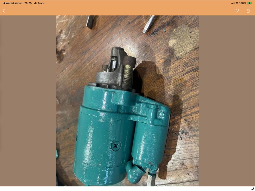 Startmotor voor Volvo Penta MD1, MD2, MD11, MD17 - 100% werk, Ophalen of Verzenden, Gebruikt, Volvo
