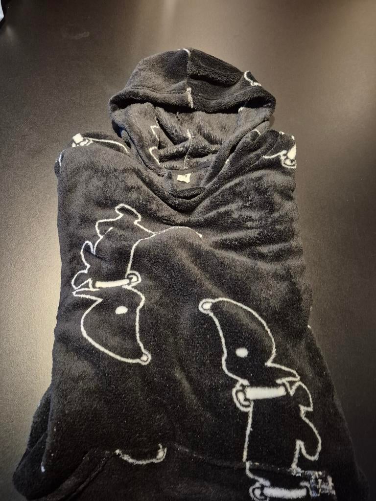 Hema Takkie nachthemd met knuffelprint - S/M, Kleding | Dames, Hema, Ophalen of Verzenden, Zo goed als nieuw, Maat 36 (S)