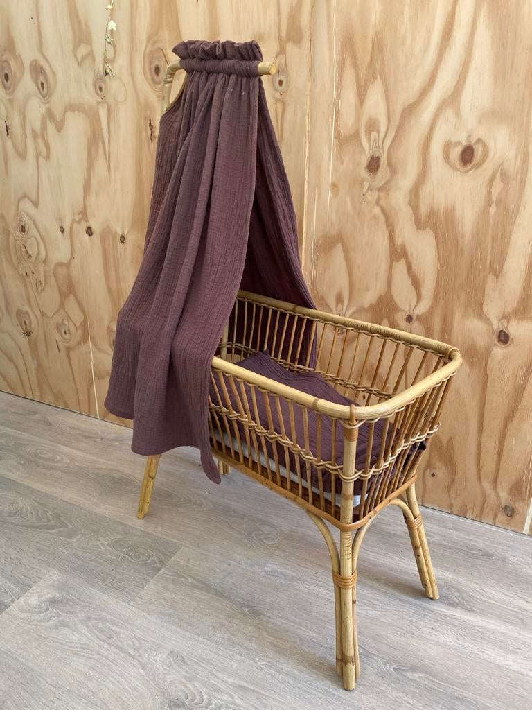 Poppenwiegje met hemeltje, Kinderen en Baby's, Speelgoed | Poppen, Ophalen of Verzenden, Gebruikt, Overige typen