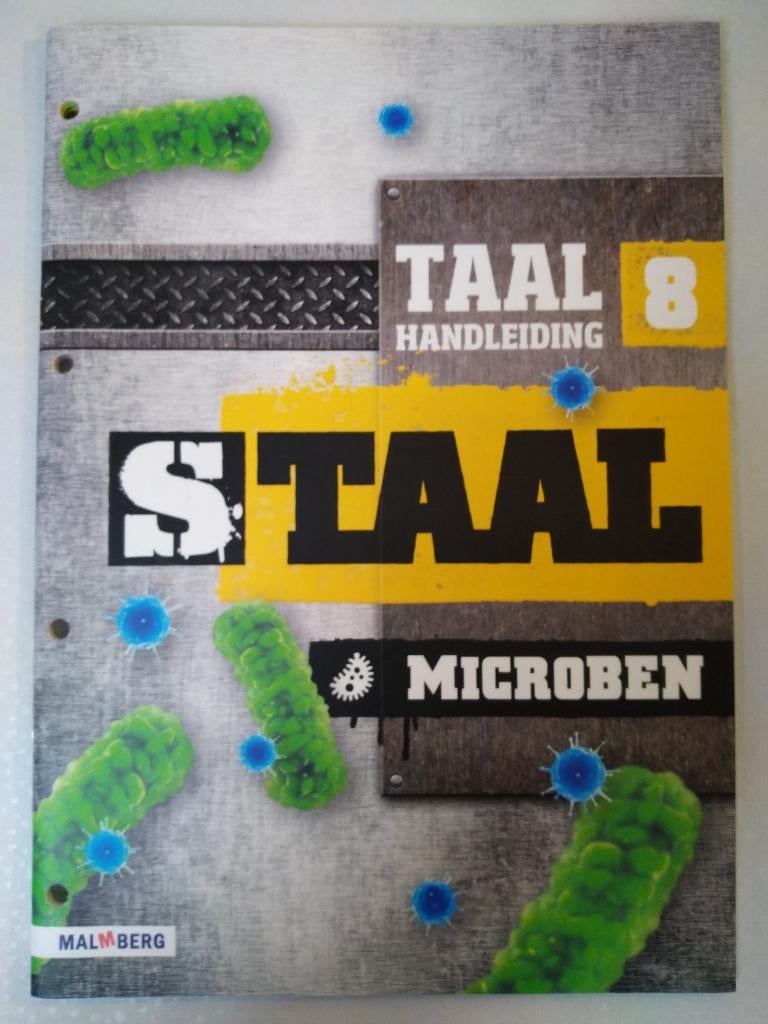 Staal - Versie 1- Handleiding Taal Groep 8 Thema 11 MICROBEN, Boeken, Ophalen of Verzenden, Nieuw, Overige niveaus, Nederlands