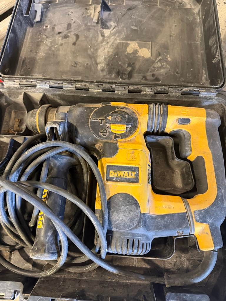 DeWalt hakhamer D25323, Boor- en/of Breekhamer, Ophalen of Verzenden, Klopboormechanisme, Gebruikt