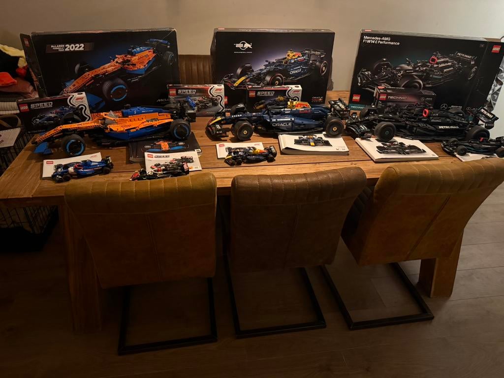 Formule 1 LEGO, Kinderen en Baby's, Speelgoed | Duplo en Lego, Zo goed als nieuw, Lego, Complete set, Inclusief instructies, Compleet