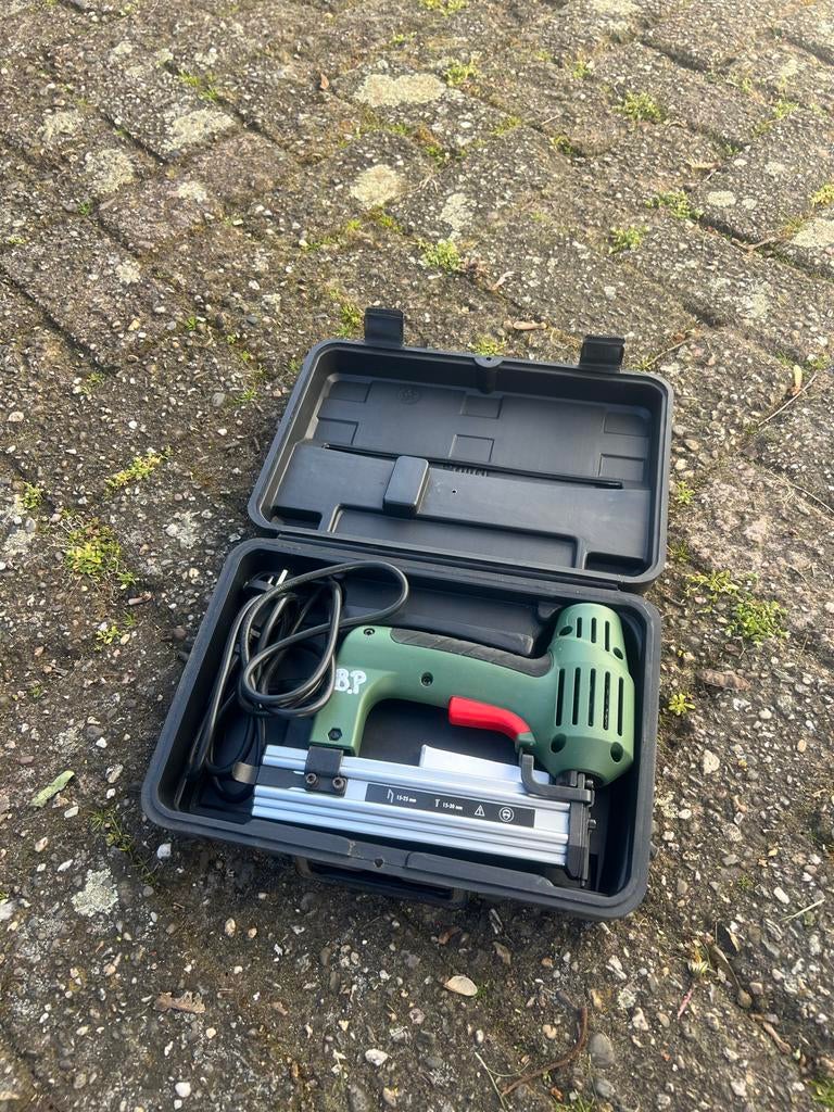 Niet Pistool in koffer, Doe-het-zelf en Verbouw, Ophalen of Verzenden, Gebruikt