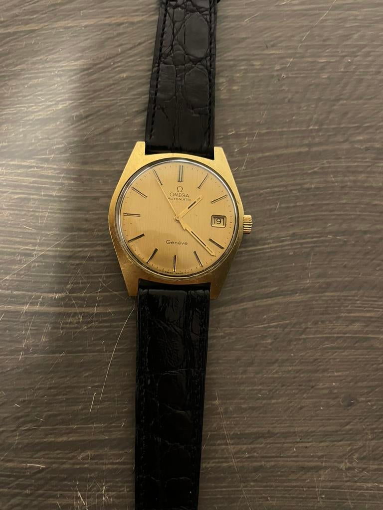 Omega Geneve Automatic, Ophalen, Zo goed als nieuw, Staal, Omega