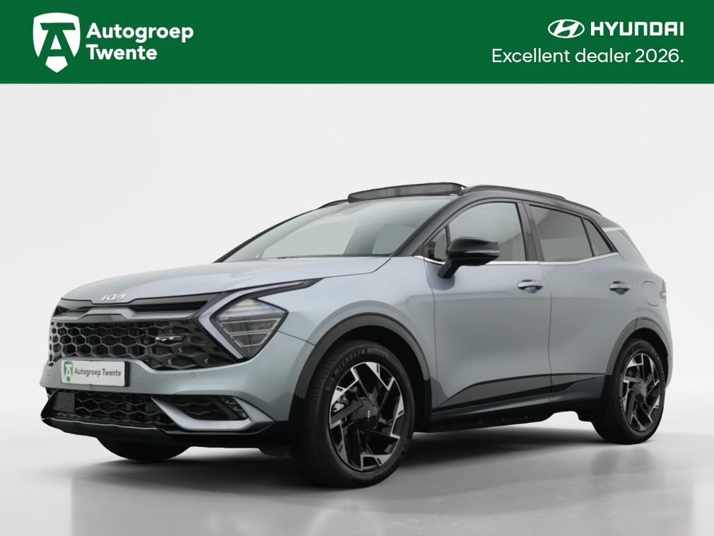 Kia Sportage PHEV 1.6 T-GDi GT-Line | Plug in | Private Leas, Gebruikt, Zwart, 4 cilinders, Leder en Stof