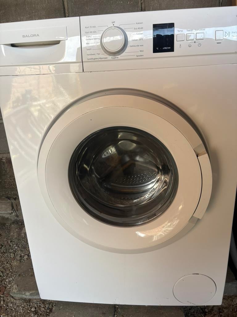 Salora wasmachine, Witgoed en Apparatuur, Wasmachines, 6 tot 8 kg, Ophalen of Verzenden, Gebruikt, 1200 tot 1600 toeren