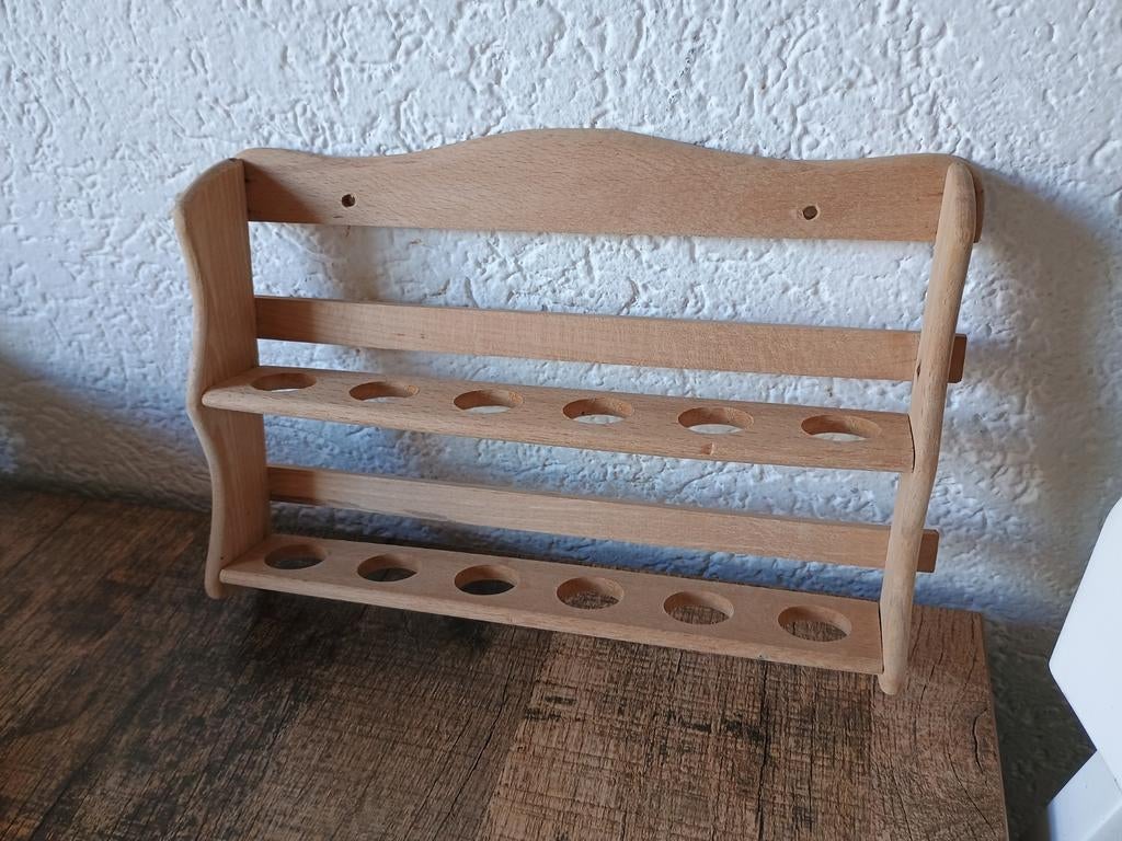 Brocant houten rekje, Ophalen of Verzenden