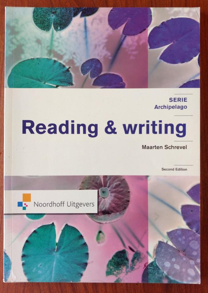 Maarten Schrevel. Reading & writing. 2e dr. Archipelago Zgan, Zo goed als nieuw, Maarten Schrevel, Alpha, HBO