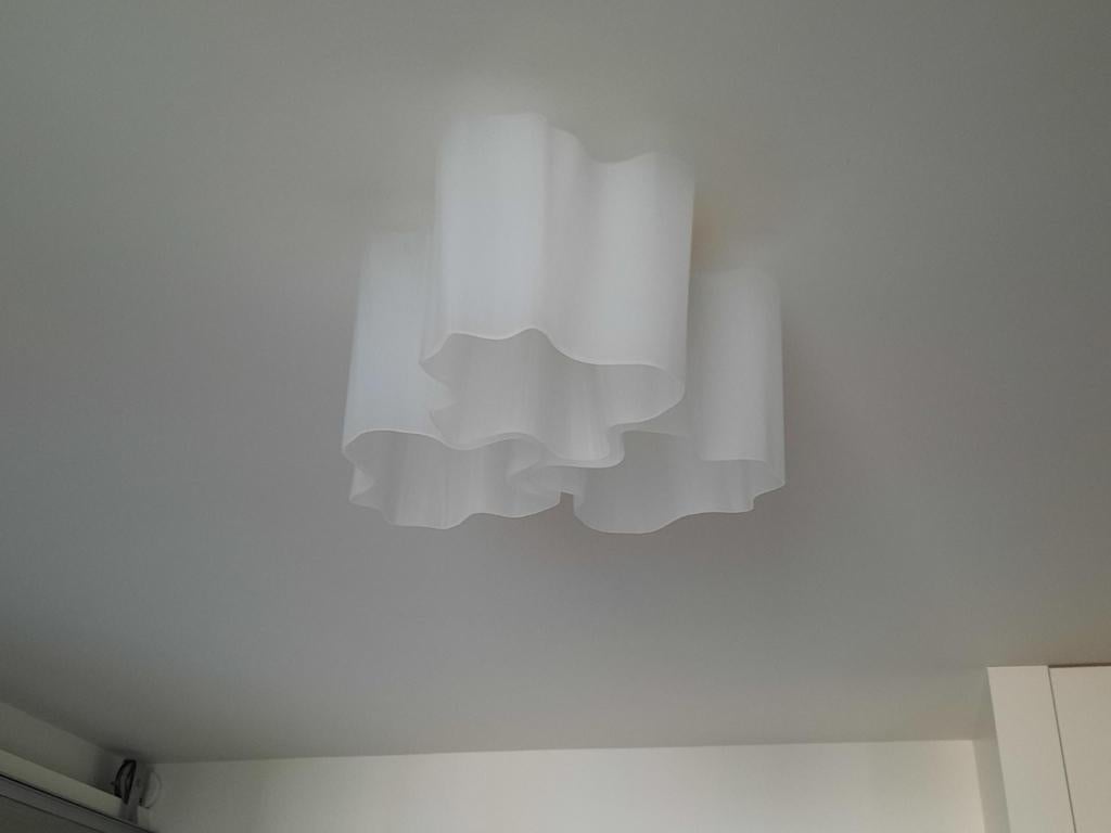 Artemide design plafondlamp, Ophalen, Glas