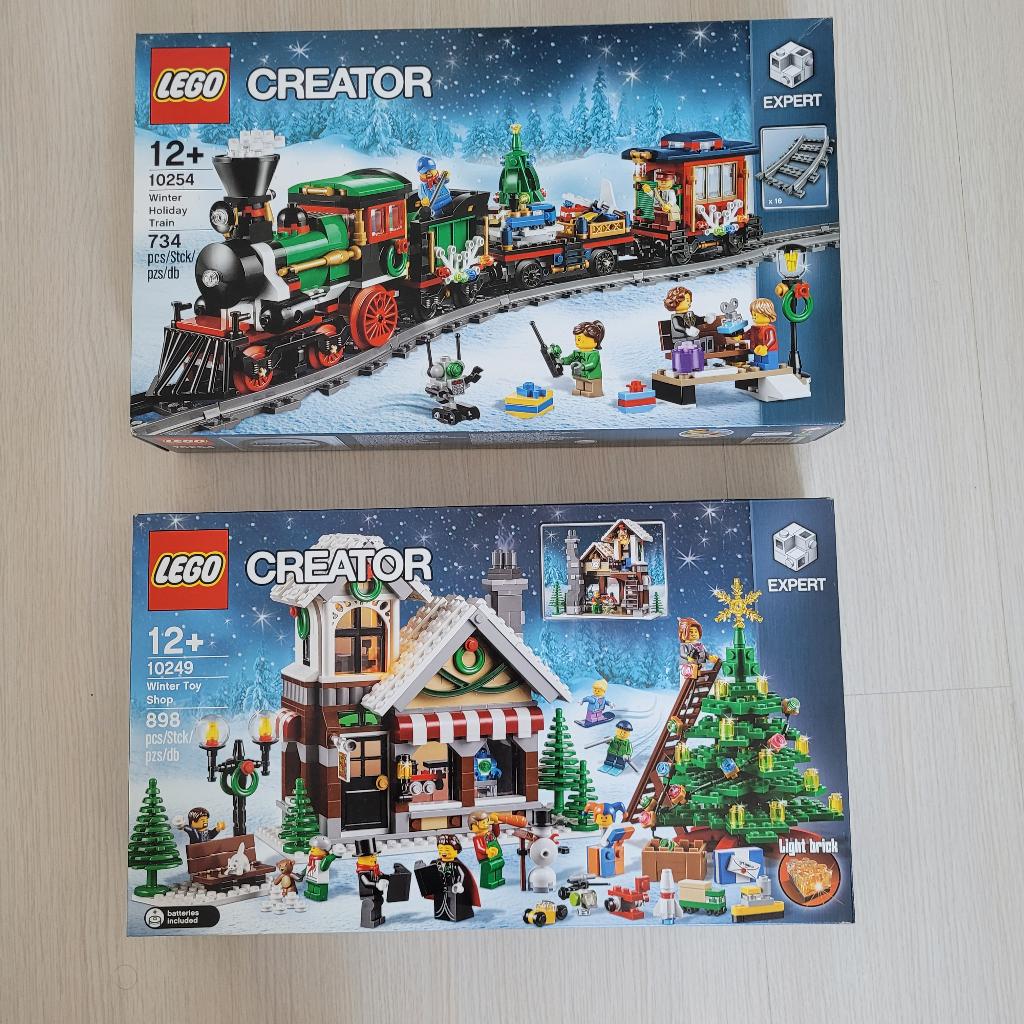 LEGO 10249 en 10254 Gloednieuw in doos, Overige thema's, Lego, Nieuw, Ophalen of Verzenden