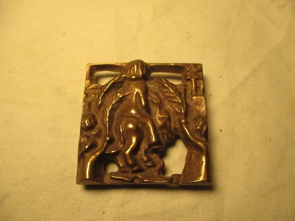 religie ornamentje van koper, Ophalen of Verzenden